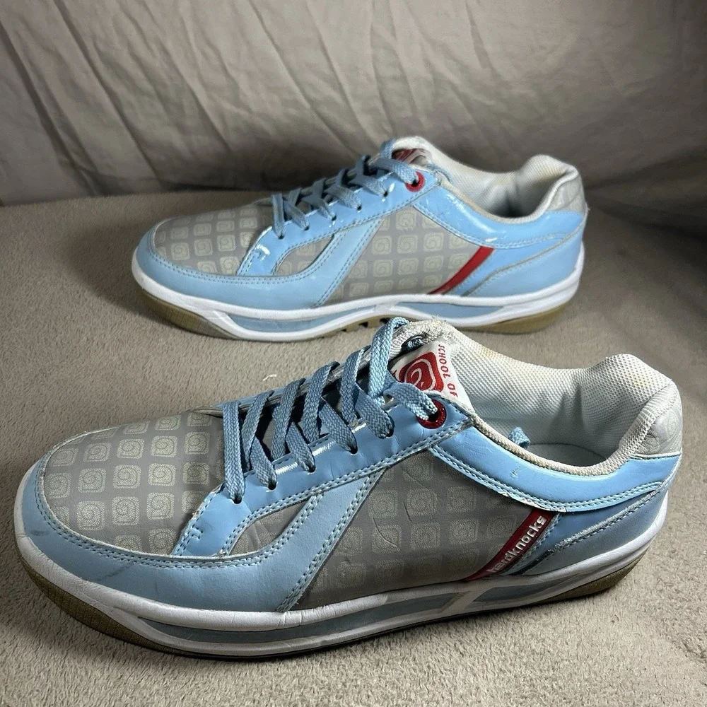 School of Hard Knocks Repo Shoes Mens 11 Blue Gray Y2K Streetwear Sneakers